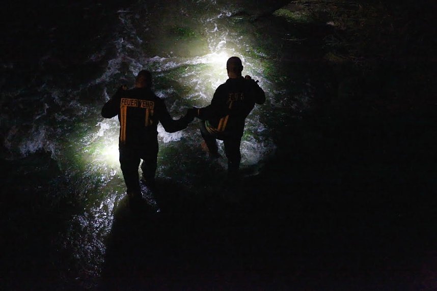 Suche nach einer leblosen Person