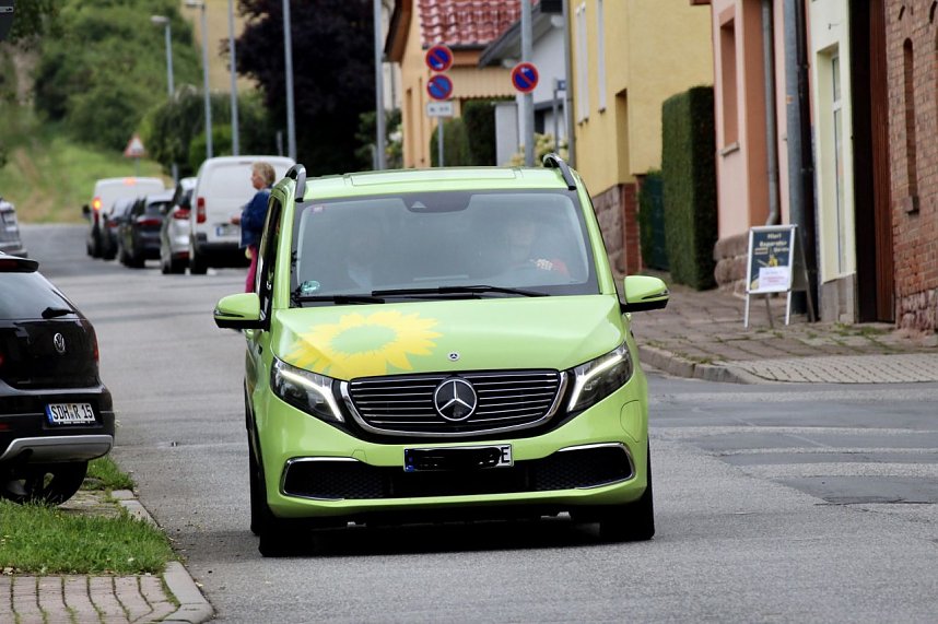 Dr. Anton Hofreiter auf seiner Sommertour in Sondershausen