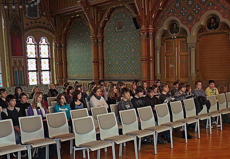 Musikstunde im Scholl-Gymnasium