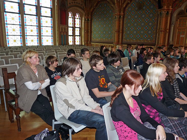Musikstunde im Scholl-Gymnasium
