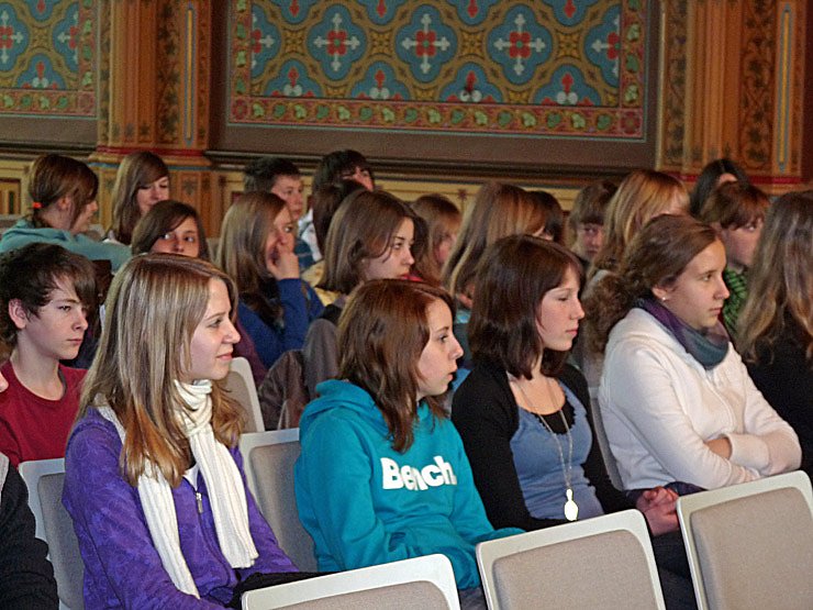 Musikstunde im Scholl-Gymnasium