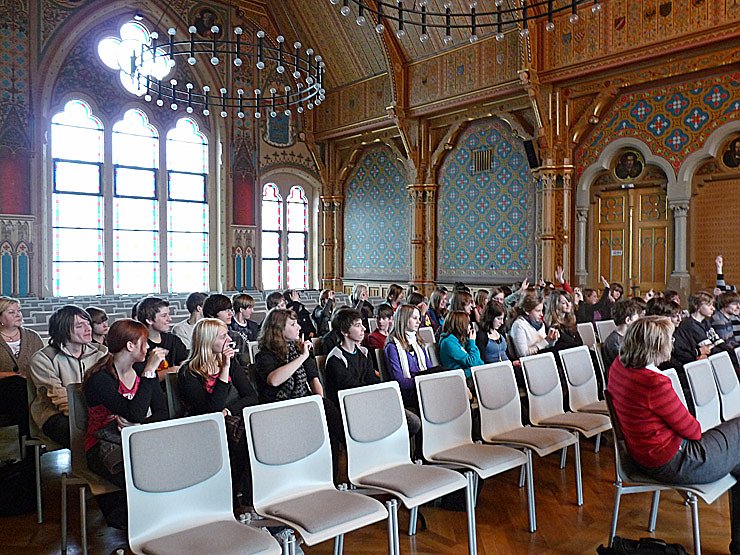 Musikstunde im Scholl-Gymnasium