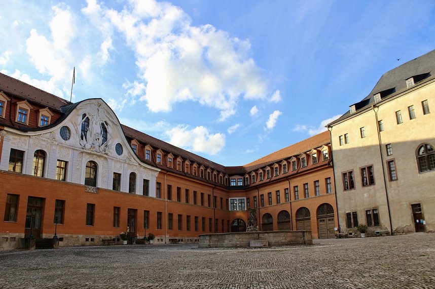 Abendsonne am Schloss Sondershausen