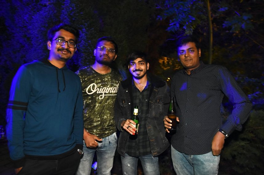 Ersti Party in der Hochschule