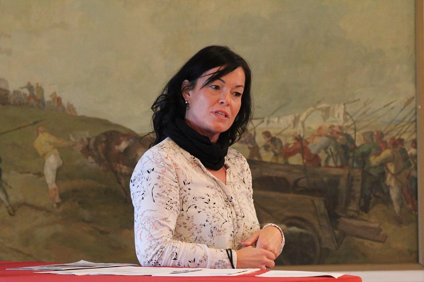 Katja Rudolph brennt f&uuml;r Bad Frankenhausen