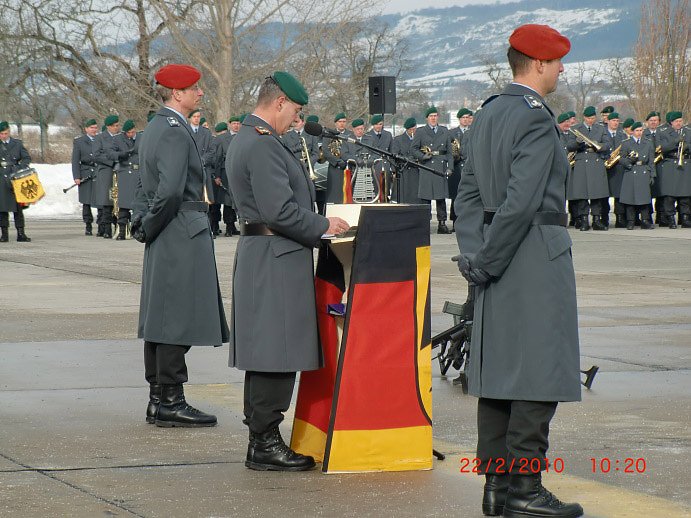 F&uuml;hrungswechsel bei Bundeswehr Bad Frankenhausen