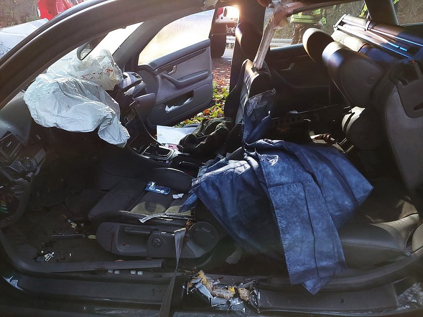 Unfall zwischen Bad Frankenhausen und Ratsfeld