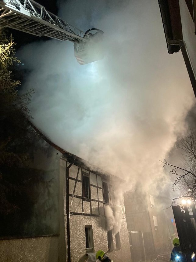 Wohnhausbrand in Seega