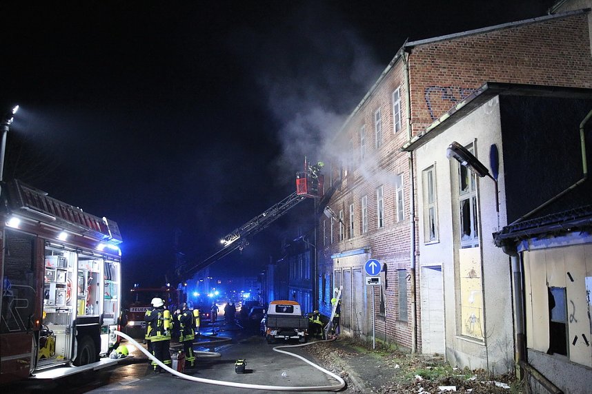 Brand in Schlotheim