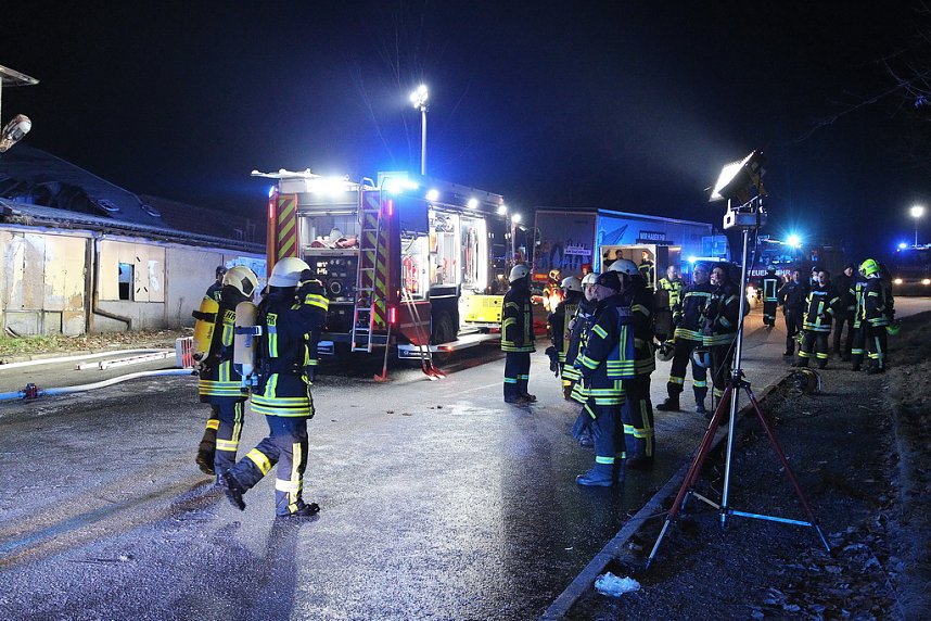 Brand in Schlotheim