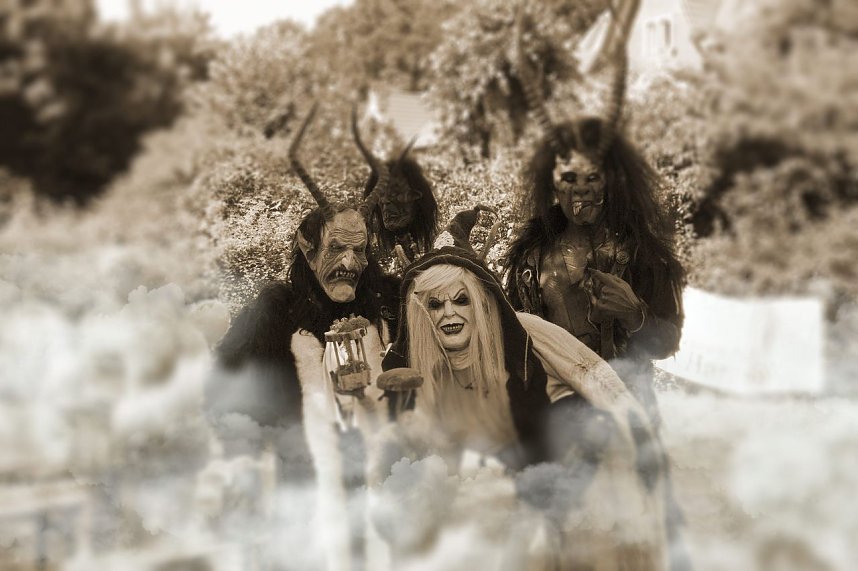 &Uuml;berall gern gesehen: die gruslige Wilde Jagd