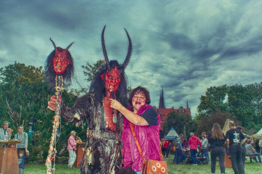 &Uuml;berall gern gesehen: die gruslige Wilde Jagd