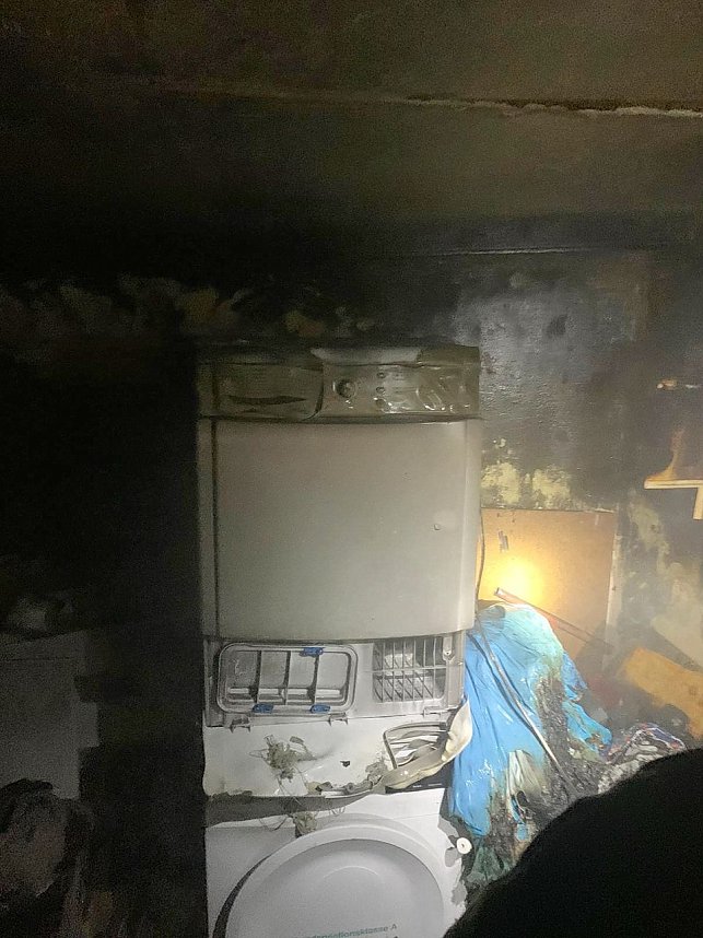 Waschk&uuml;che in Ebeleben brennt am Silvesterabend