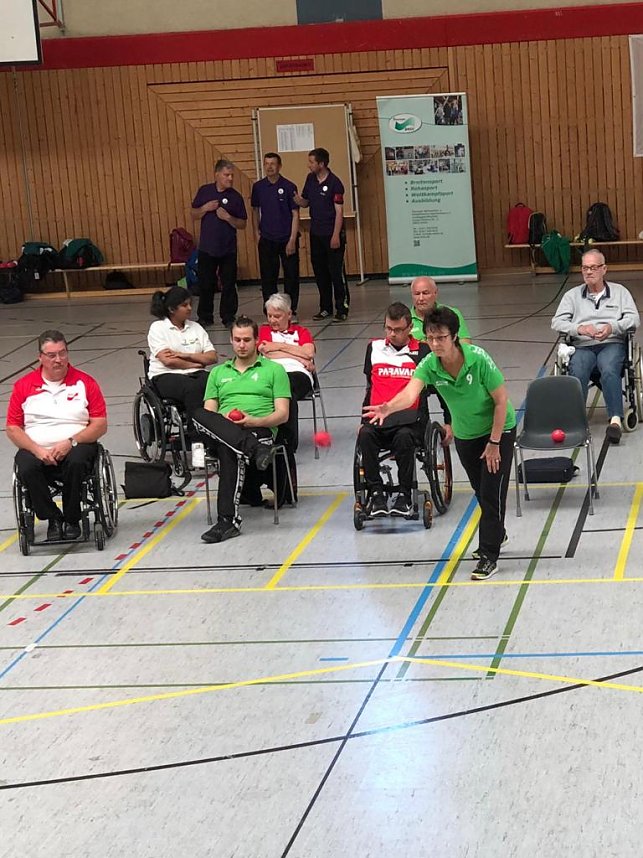 Hallen Boccia im Kyffh&auml;userkreis