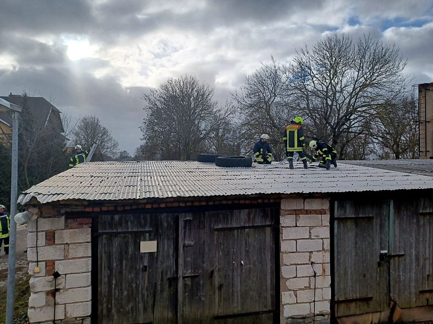 Sturmtief Nadja hinterlie&szlig; nur geringe Sch&auml;den