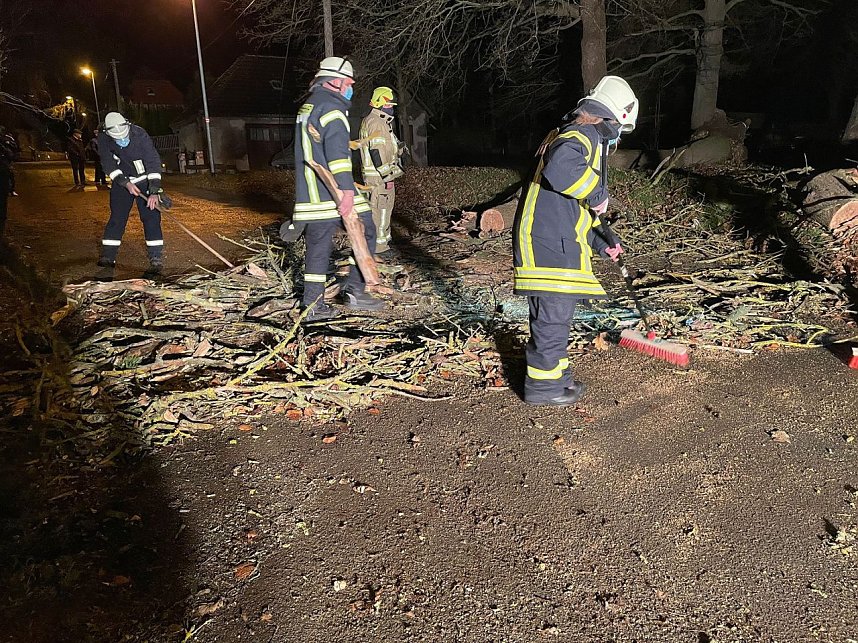 Sturmtief Nadja hinterlie&szlig; nur geringe Sch&auml;den