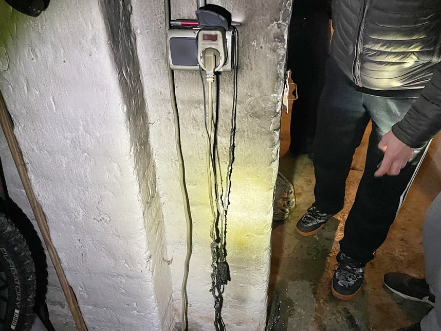 Kellerbrand in Sondershausen