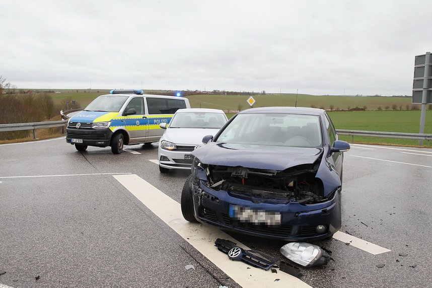 Unfall auf der B 249