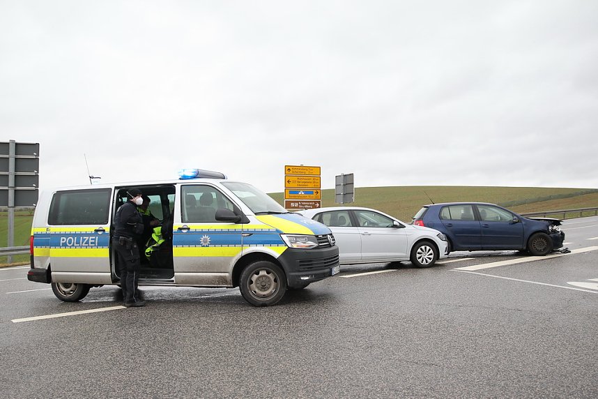 Unfall auf der B 249