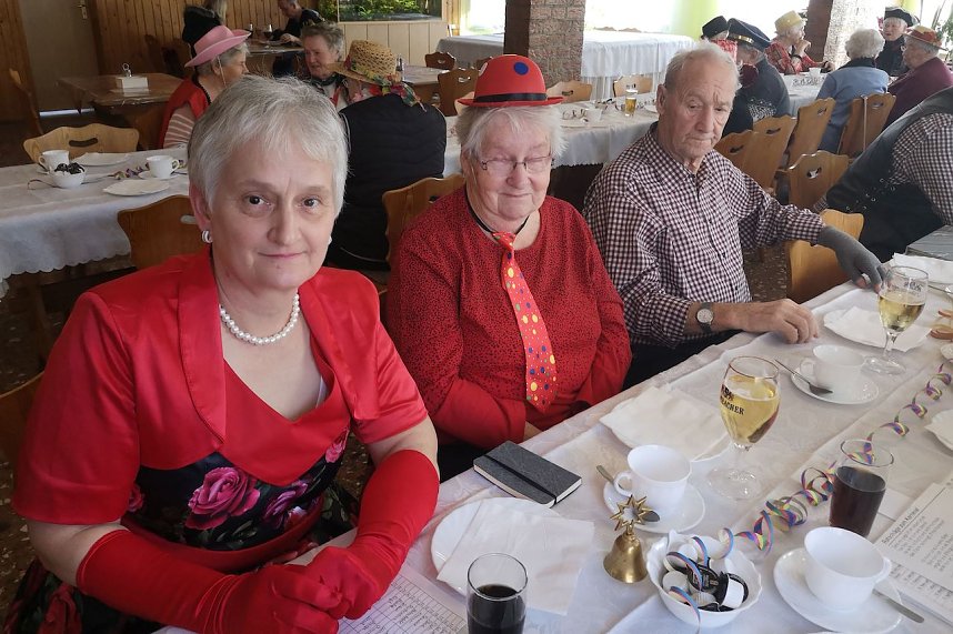 Hut-Fasching bei der Volkssolidarit&auml;t in Sondershausen