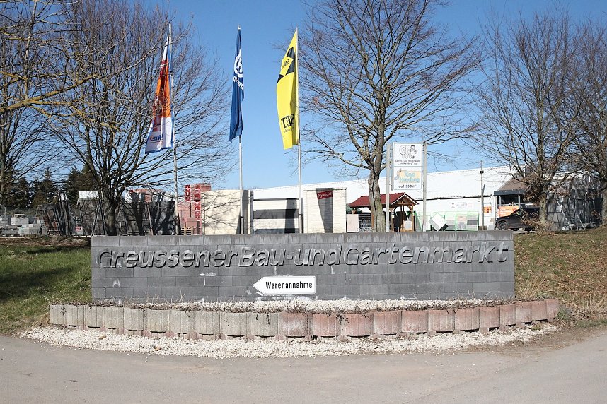 Brand im Greu&szlig;ener Gartencenter