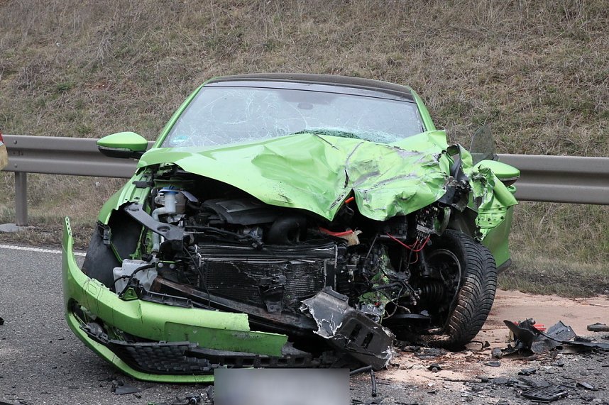 Unfall heute Nachmittag auf der B4