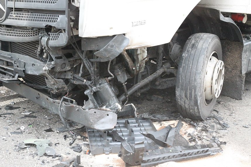 Unfall heute Nachmittag auf der B4