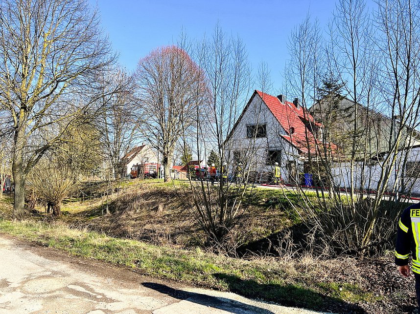 Brand in Allmenhausen