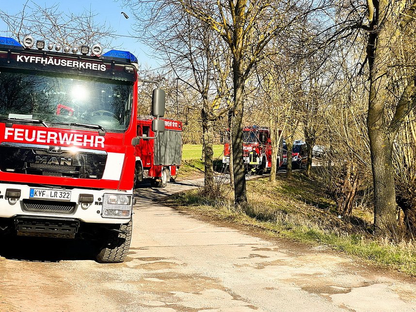 Brand in Allmenhausen