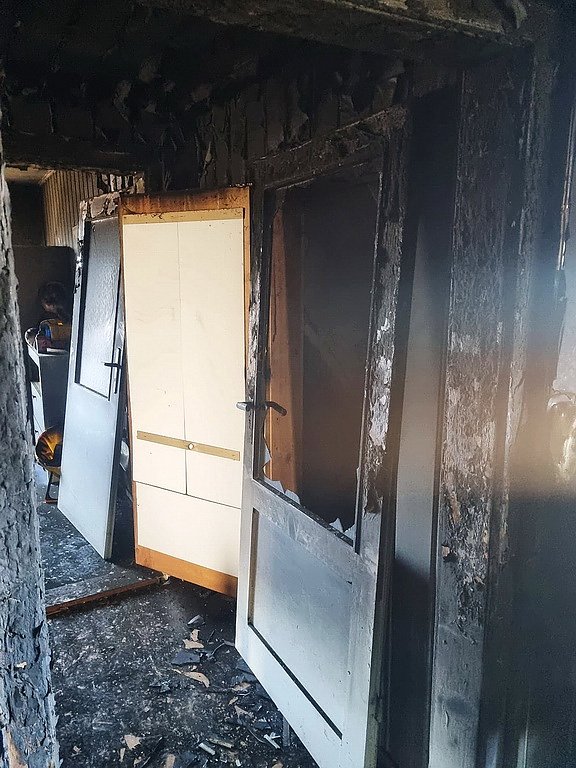 Brand in Allmenhausen