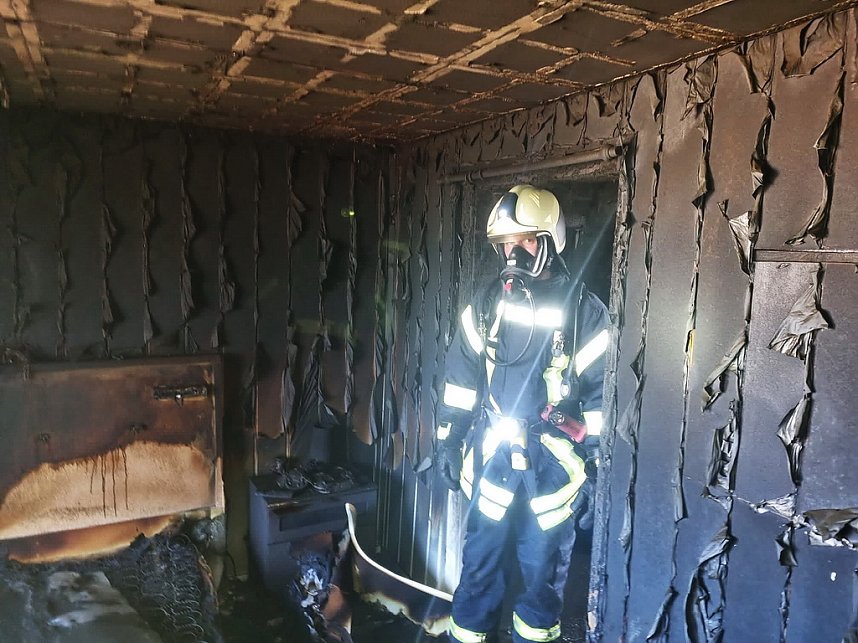 Brand in Allmenhausen