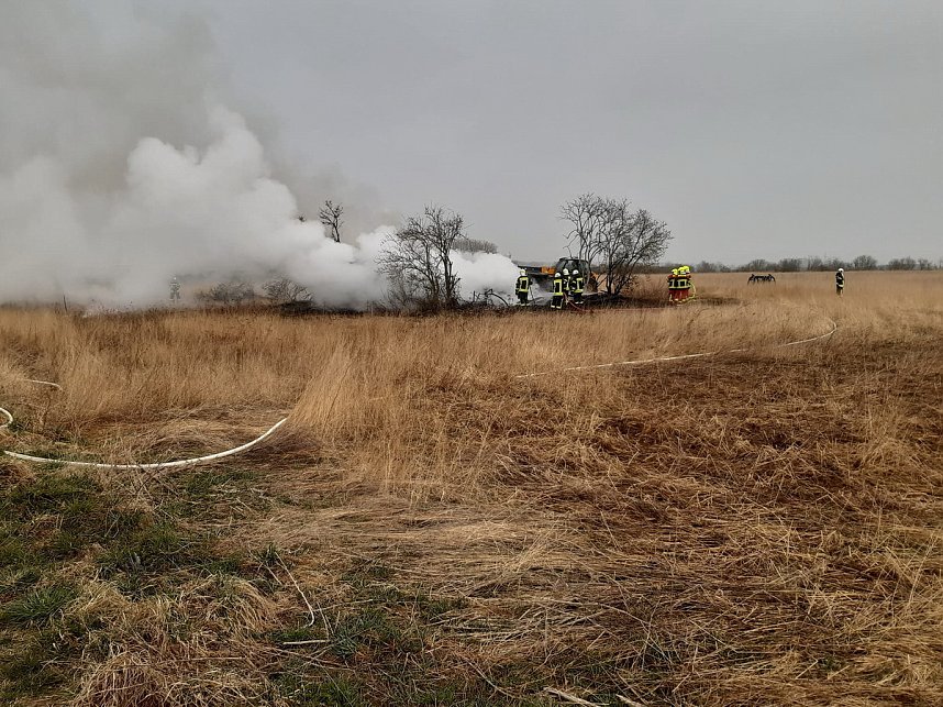 Scheunenbr&auml;nde bei Esperstedt