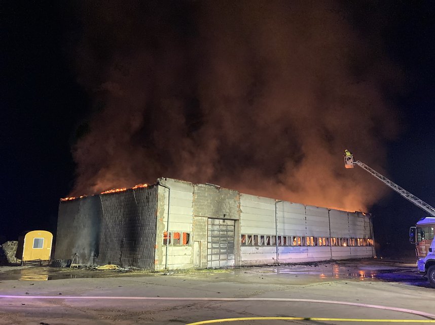 Scheunenbr&auml;nde bei Esperstedt