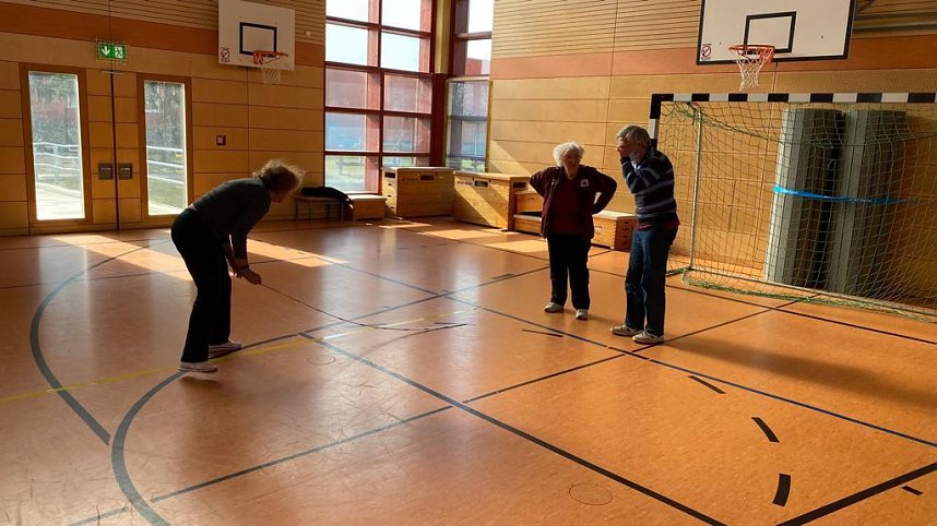 Hallenboccia mit und ohne Handicap