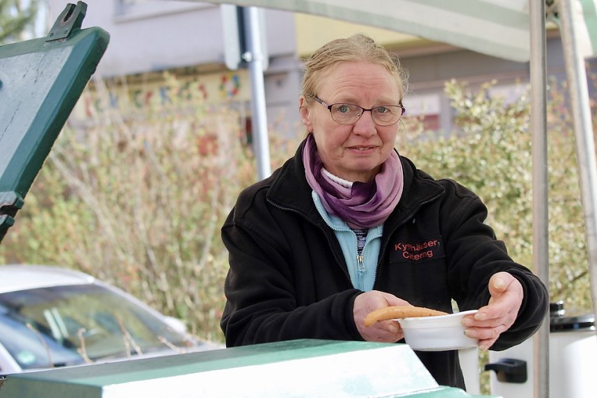 Gut besuchter Sondersh&auml;user Ostermarkt