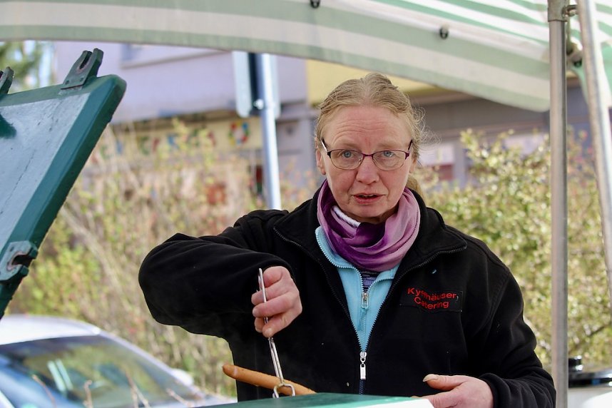 Gut besuchter Sondersh&auml;user Ostermarkt