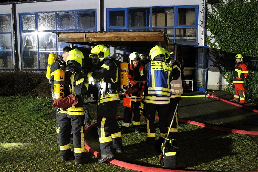 Fabrikhale in Oldisleben brannte