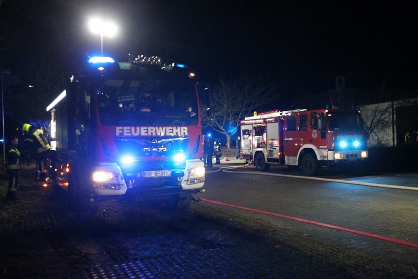 Fabrikhale in Oldisleben brannte