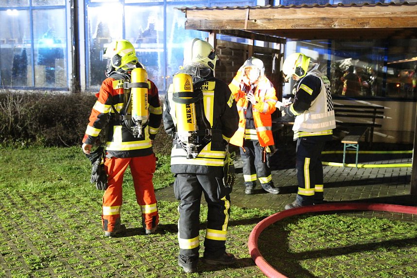 Fabrikhale in Oldisleben brannte