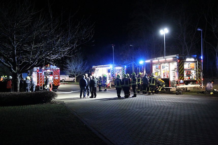 Fabrikhale in Oldisleben brannte