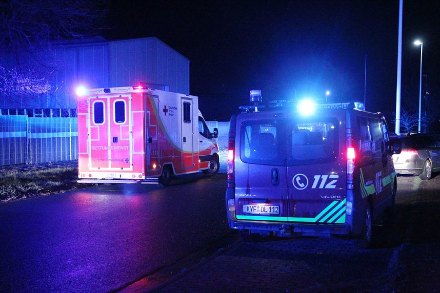 Fabrikhale in Oldisleben brannte