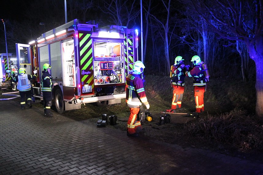 Fabrikhale in Oldisleben brannte