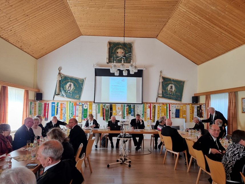 Jahreshauptversammlung des Bergmannsvereins Gl&uuml;ckauf in Sondershausen