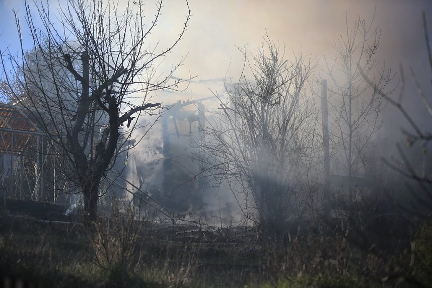 Laubenbrand in Sondershausen