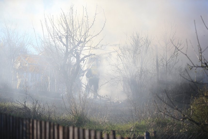 Laubenbrand in Sondershausen