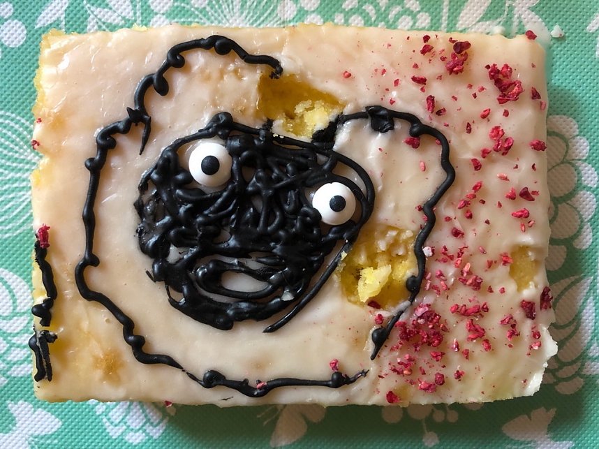 Affengeburtstag und Putzaktion im Affenpark Strau&szlig;berg