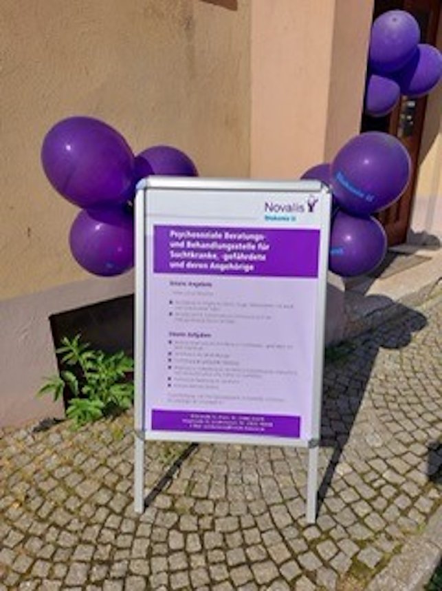 Aufsteller am Aktionstag