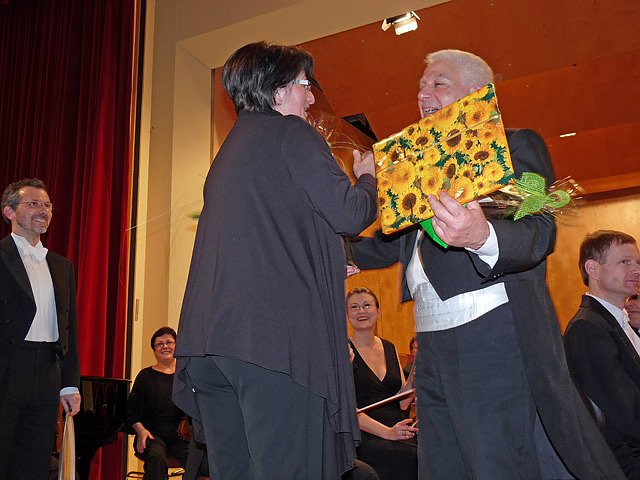 Verabschiedung Schlagzeuger