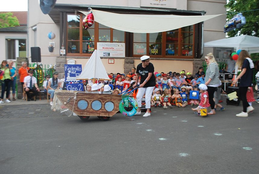 Stra&szlig;enfest der Kindervilla in Bad Frankenhausen