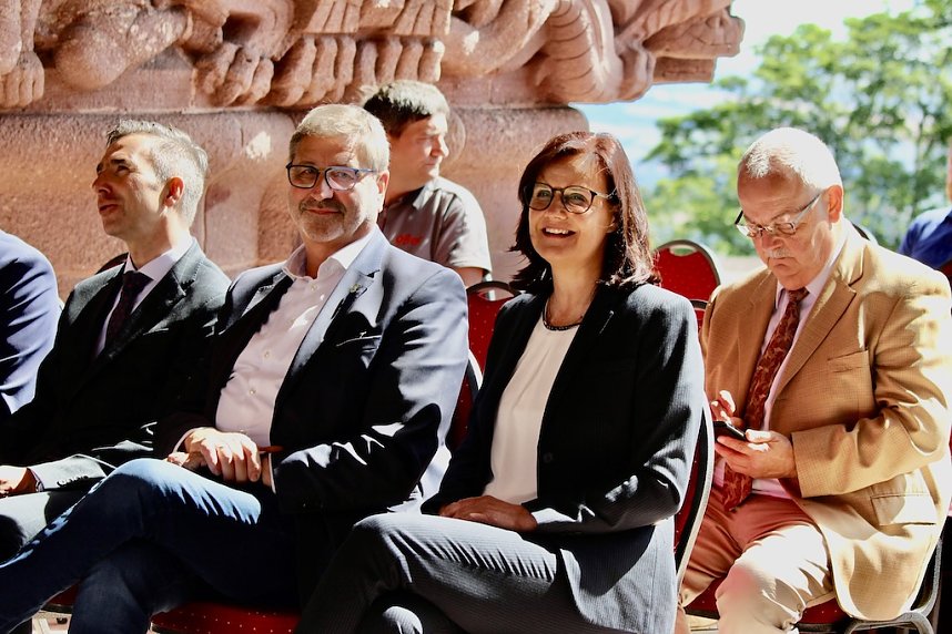 Festakt auf dem Kyffh&auml;userdenkmal - 900 Jahre Kaiser Friedrich I Barbarossa